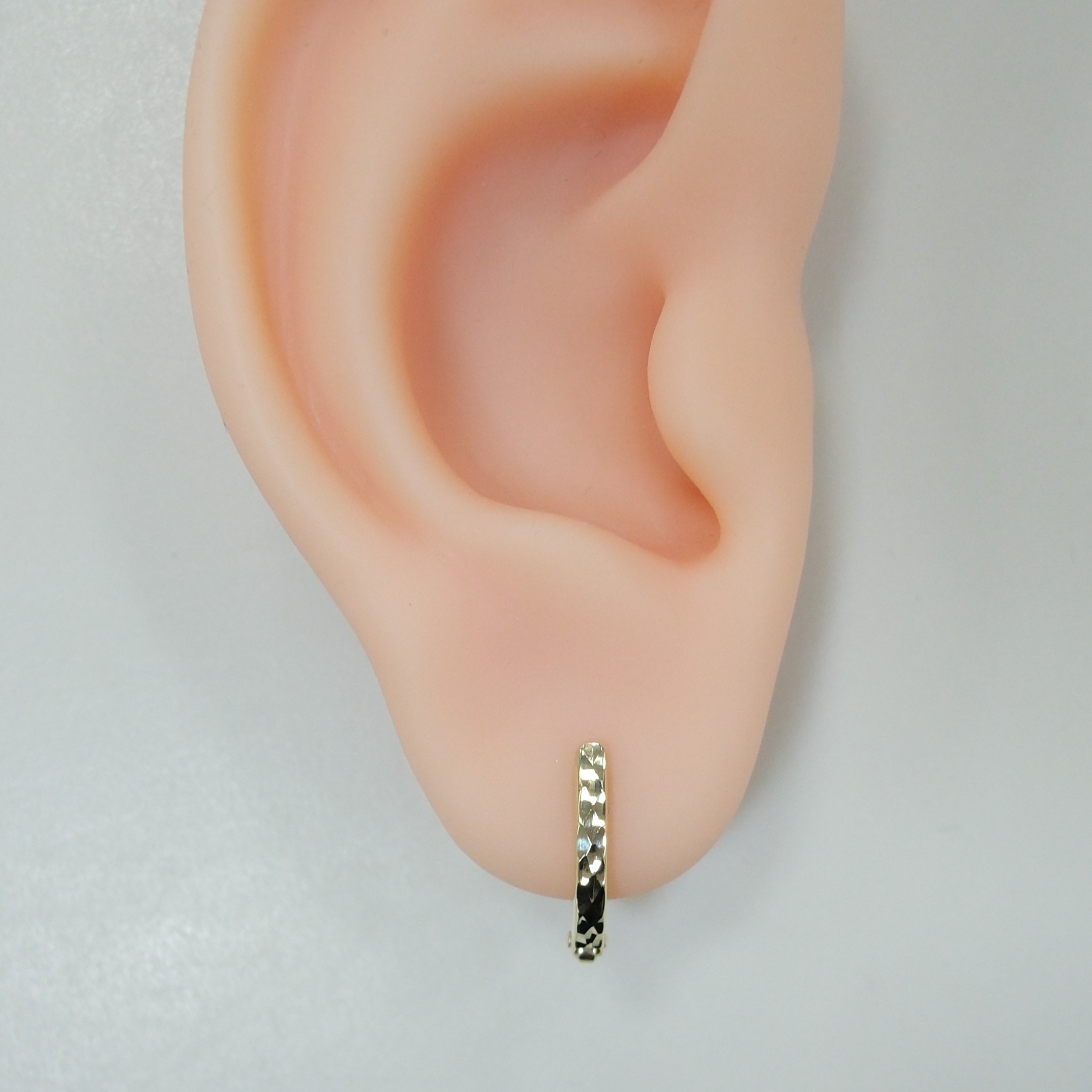 Серьги из желтого золота